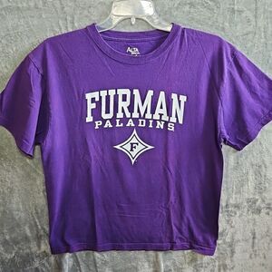 Furman University Paladins T-shirt Size XL Color Purple College